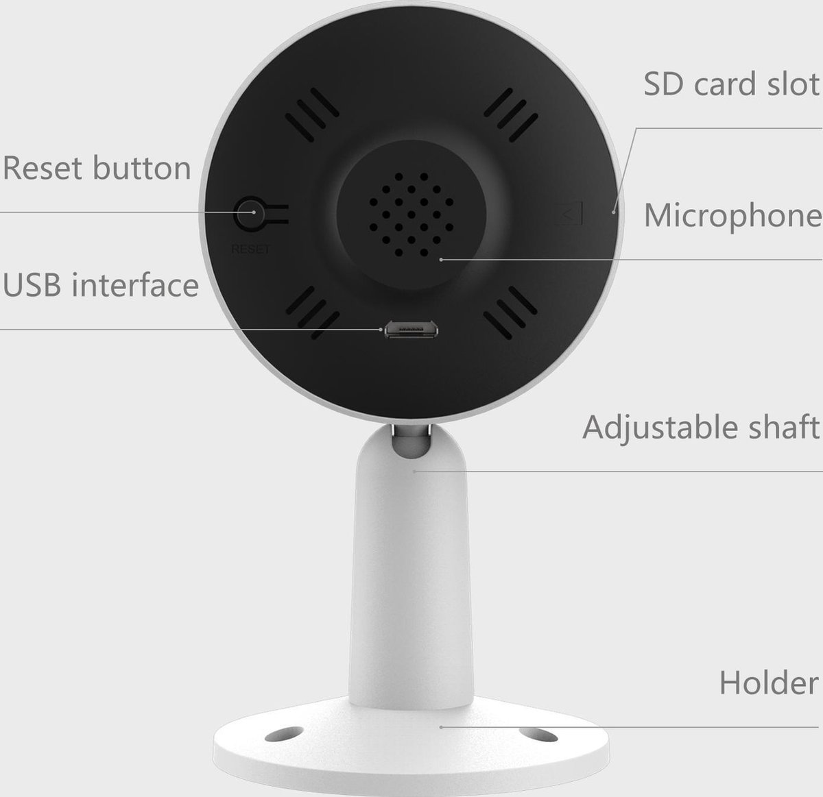 Arenti IN1Q Wifi-babycamera met App-bediening — foto 3
