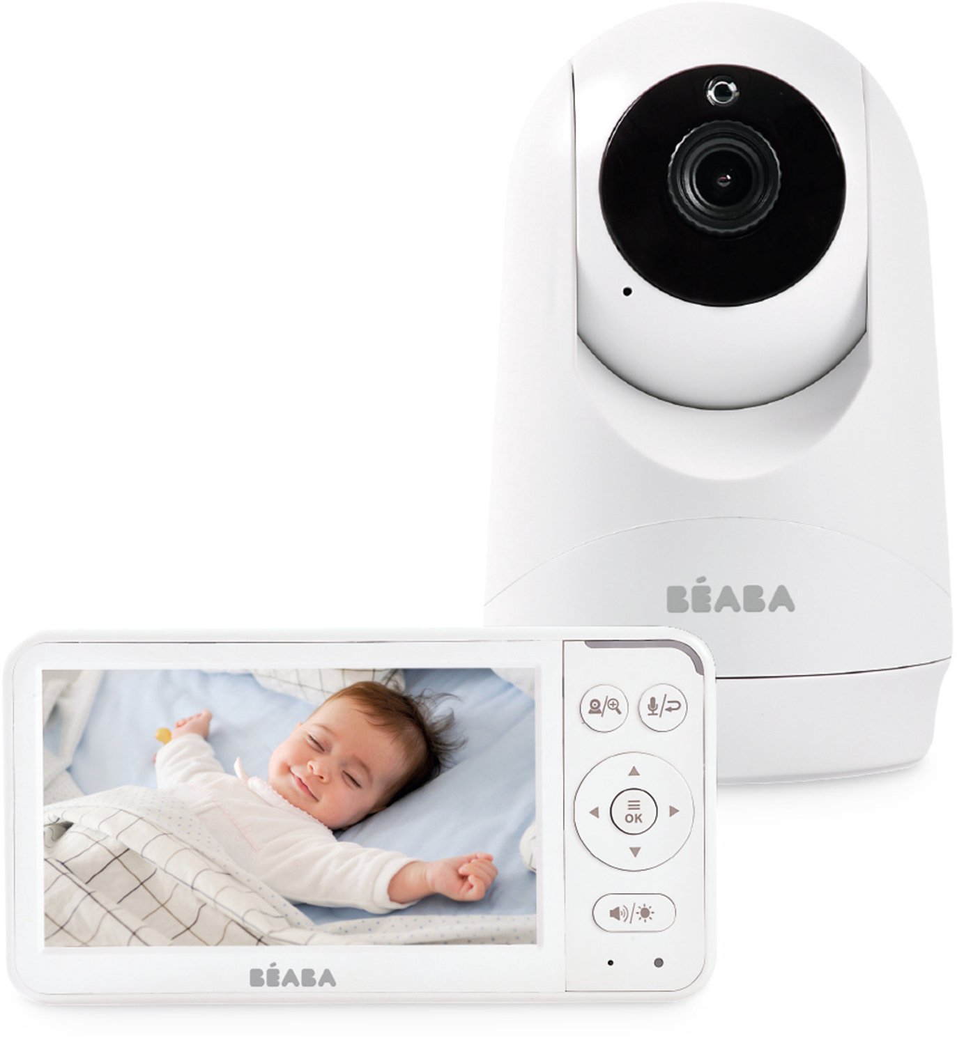 Béaba Zen Plus 2 Videobabyfoon met 360° Camera