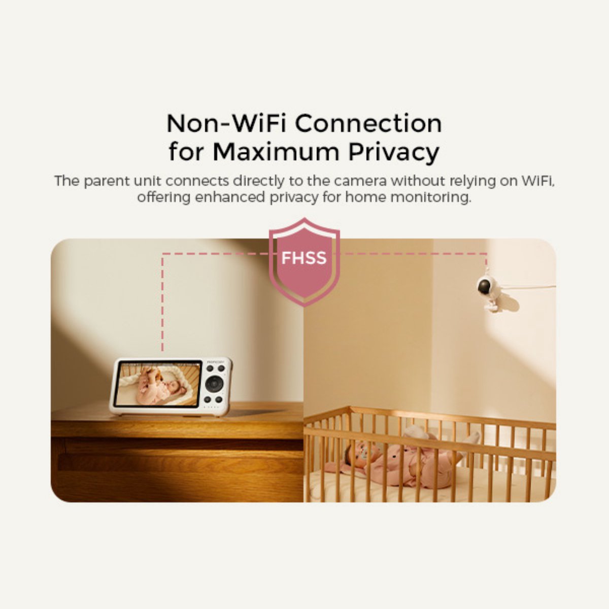 Momcozy BM04 Videobabyfoon met App — foto 3