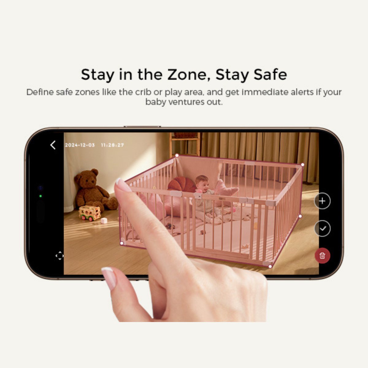 Momcozy BM04 Videobabyfoon met App — foto 4