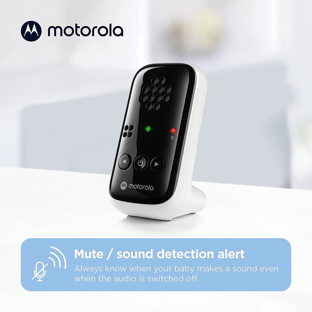Motorola PIP10 Audiobabyfoon met DECT — foto 3