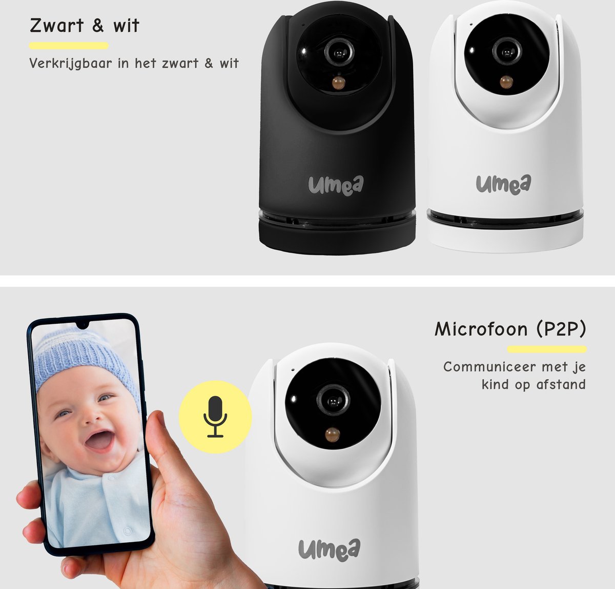Umea 1080P Geluid Bewegingsdetectie — foto 5