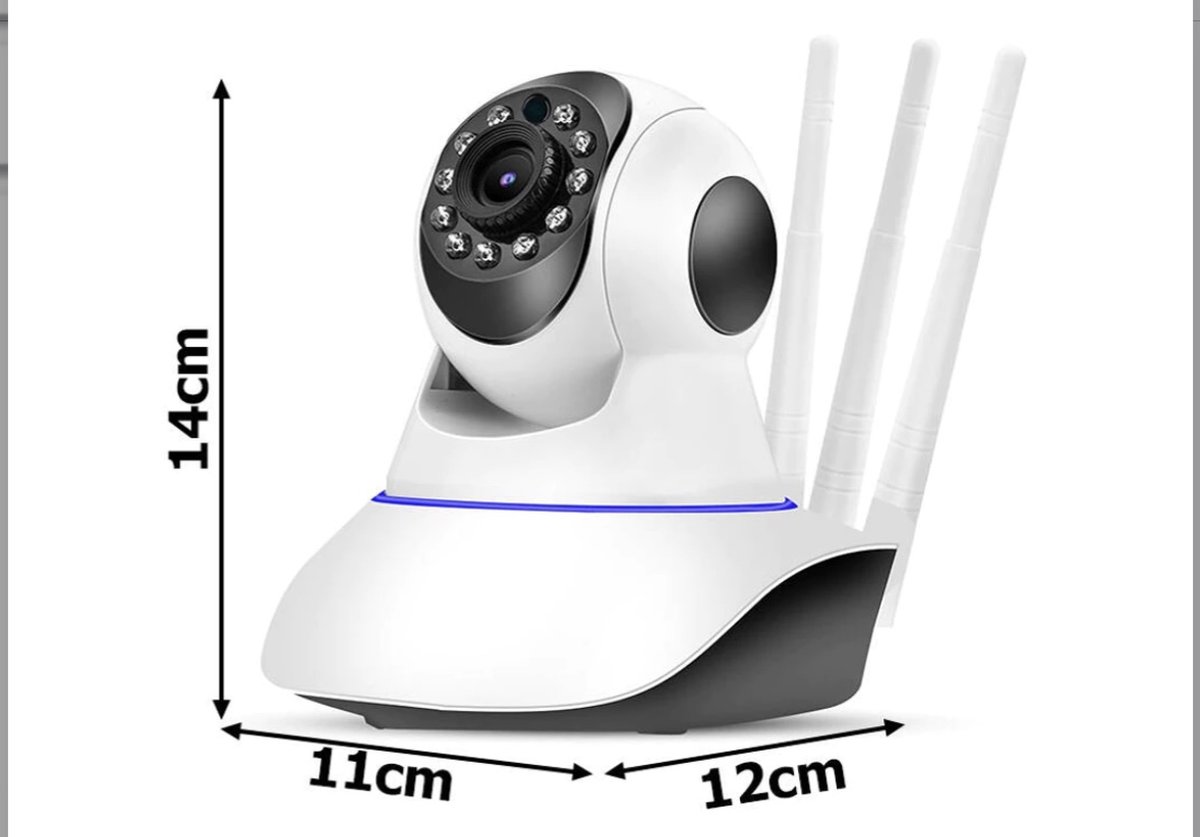 Verk IP WiFi-camera Roterende Videobabyfoon — foto 2